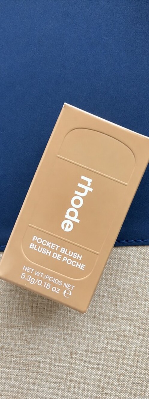 Rhode Pocket Blush in Tan Beige